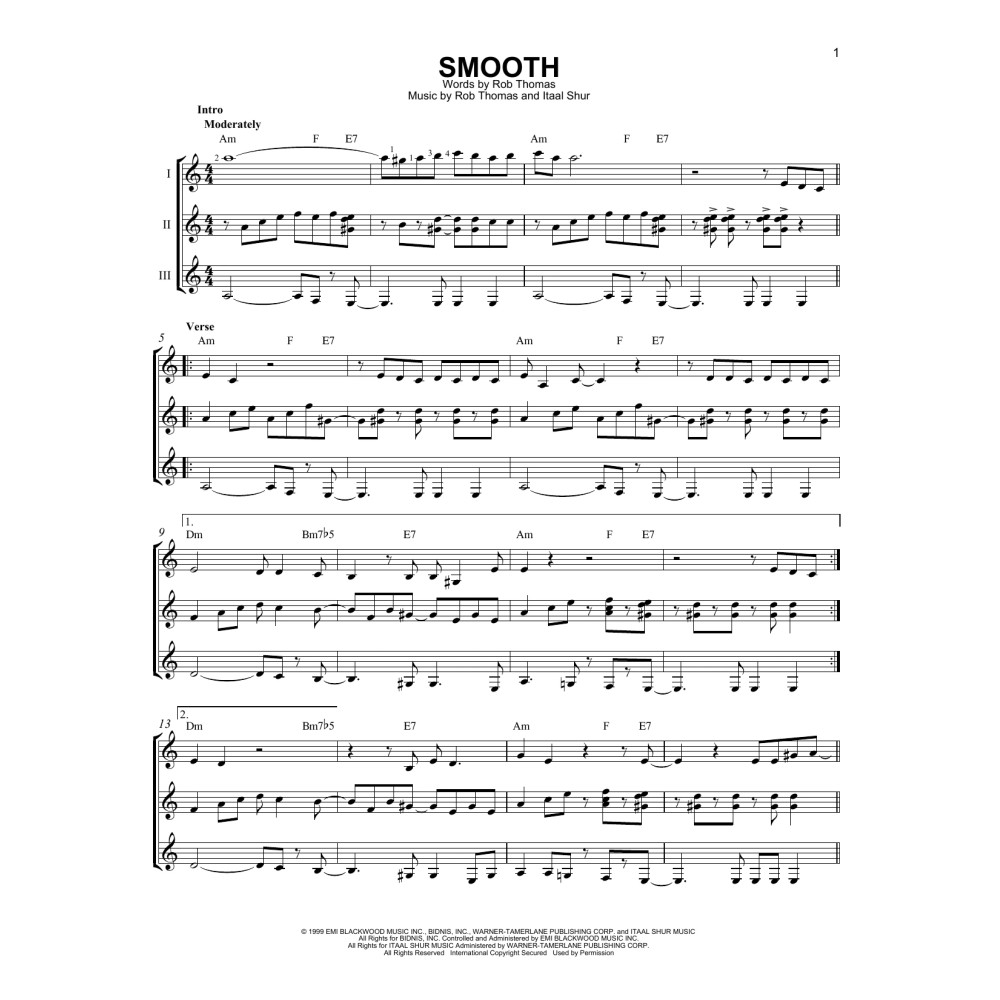Smooth (feat. Rob Thomas)