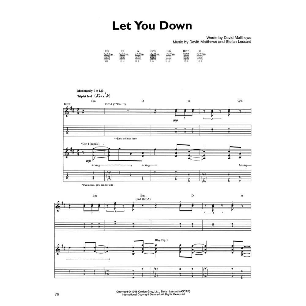 Let You Down
