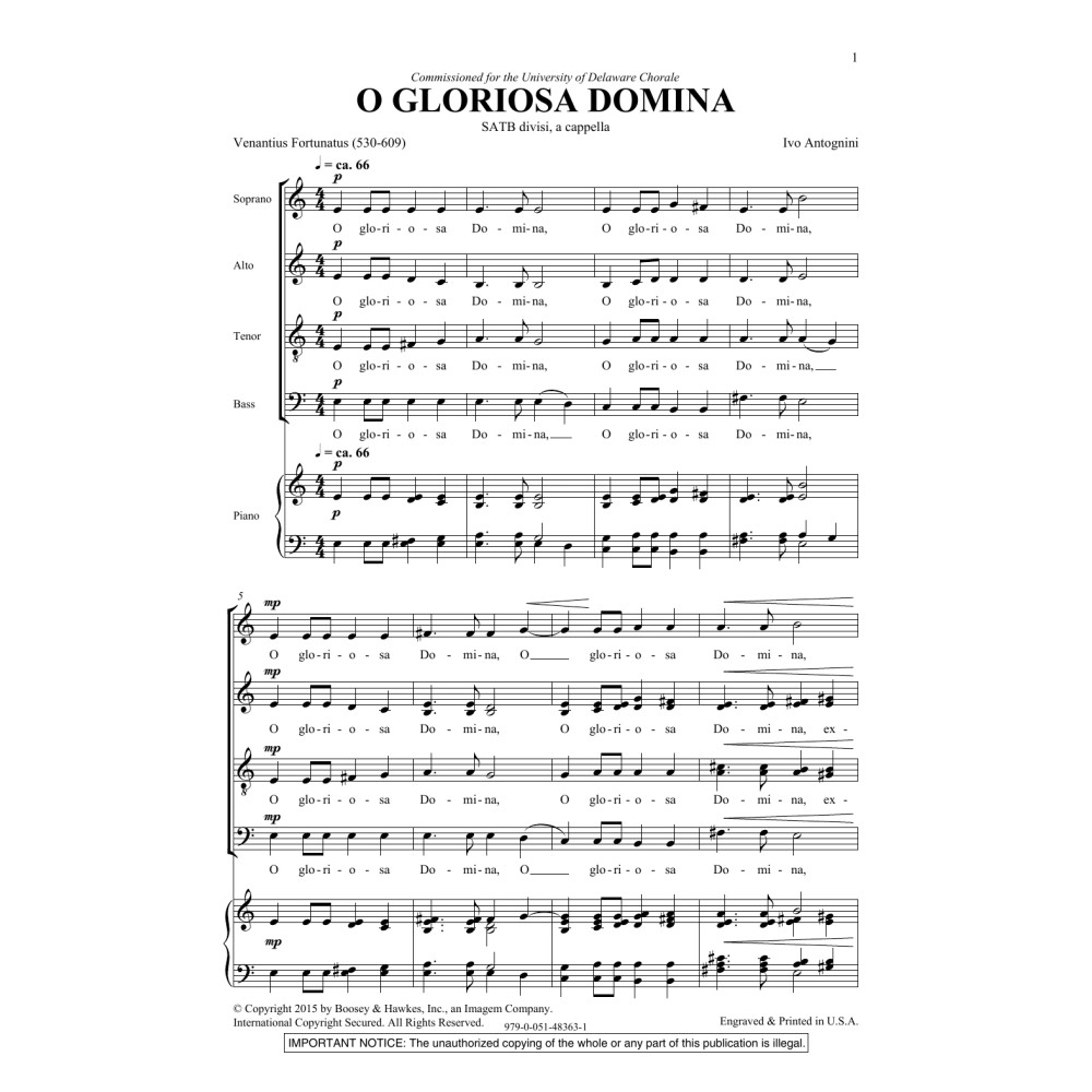 O Gloriosa Domina