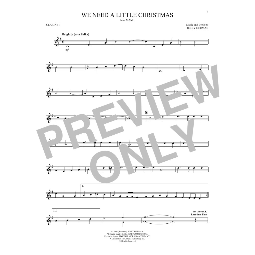 We Need A Little Christmas