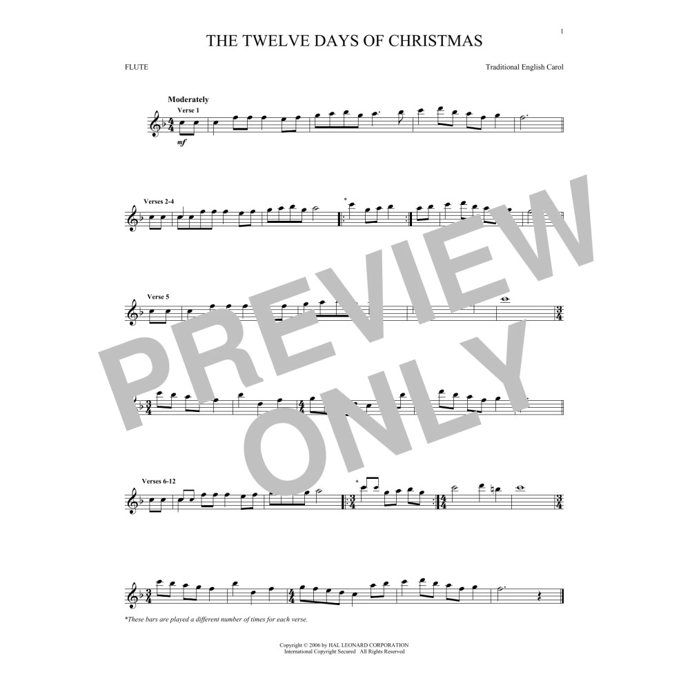 The Twelve Days Of Christmas