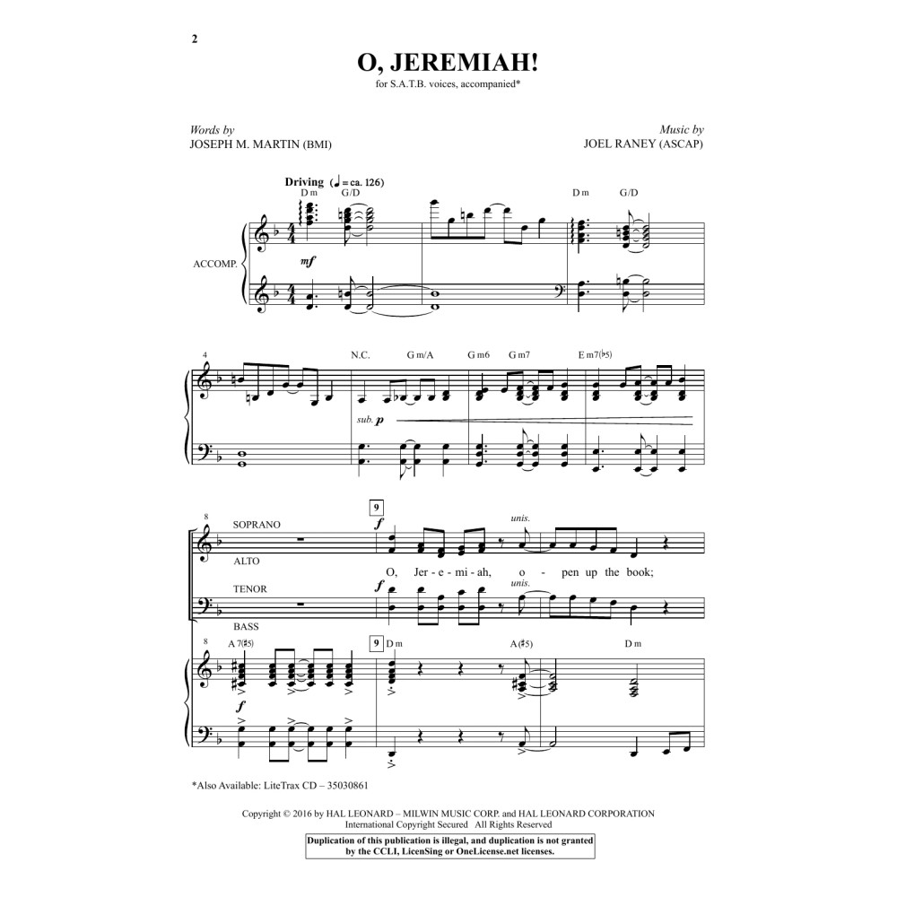 O, Jeremiah!