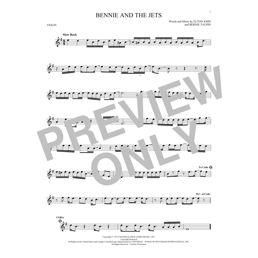 Bennie And The Jets