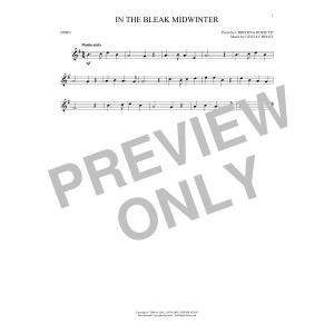 In The Bleak Midwinter