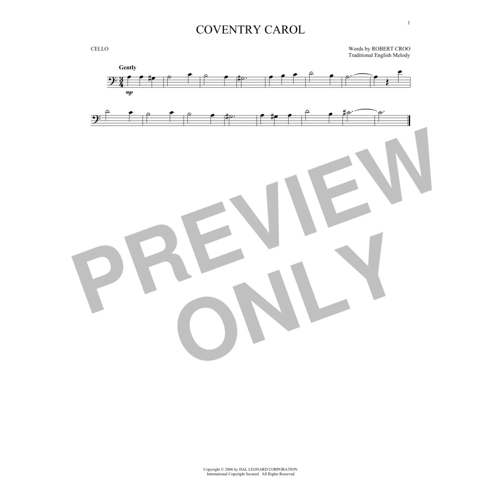 Coventry Carol