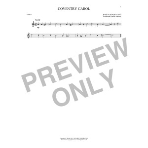 Coventry Carol