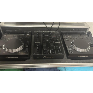 Pioneer Dj CDJ-350 + mixing table + flight case