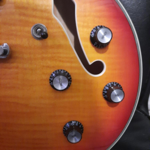 Sire Larry Carlton es una guitarra de alta gama que combina elegancia clásica con innovación tecnológica. Con un cuerpo 