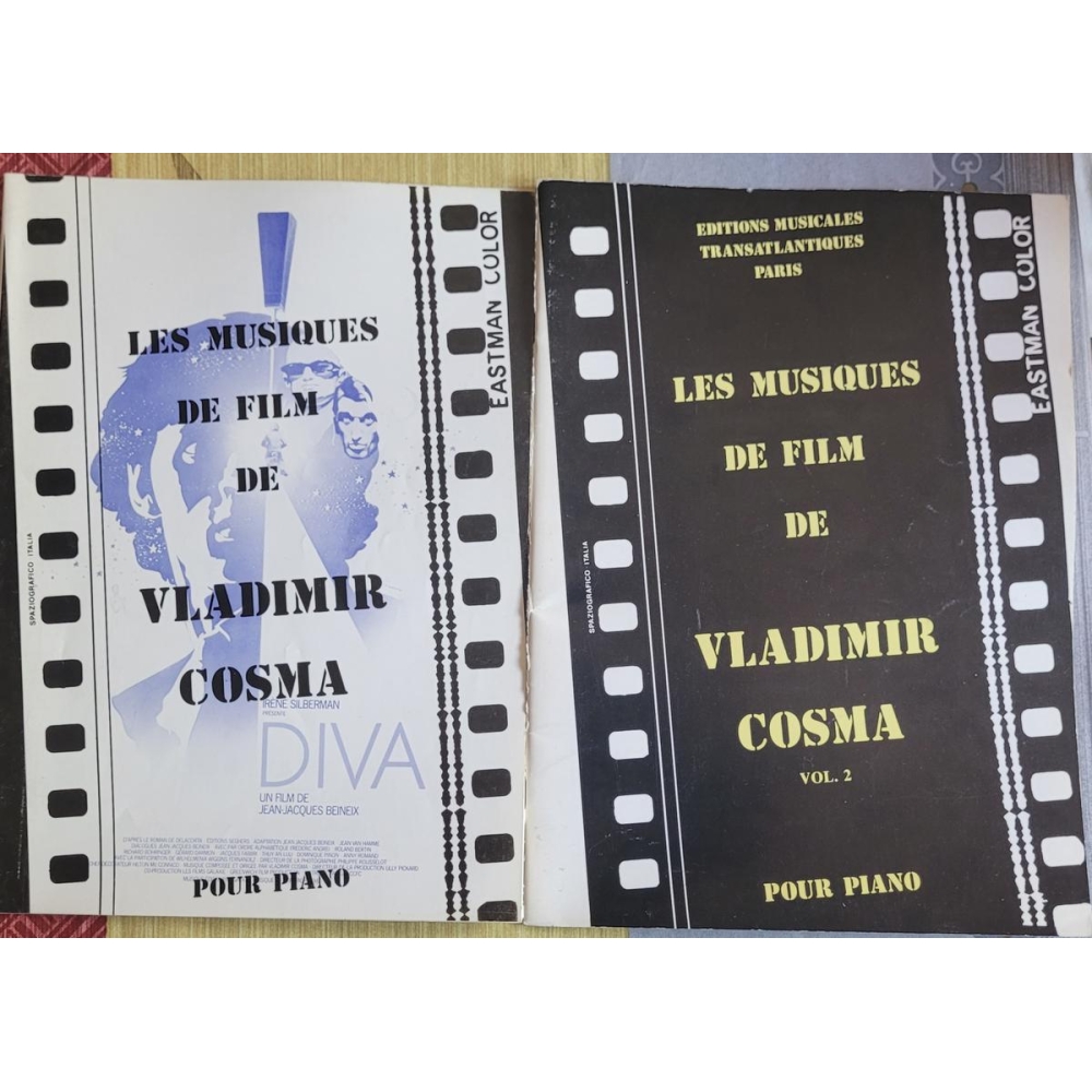 Film music by Vladimir Cosma, vol 1 and vol 2