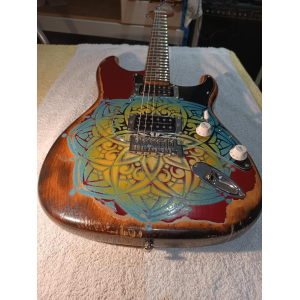 Guitarra strat relic upgrade SG Gibson