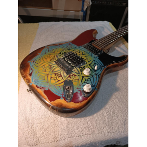 Guitare strat relic upgrade SG Gibson