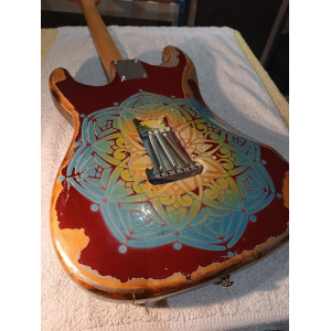 Guitarra strat relic upgrade SG Gibson