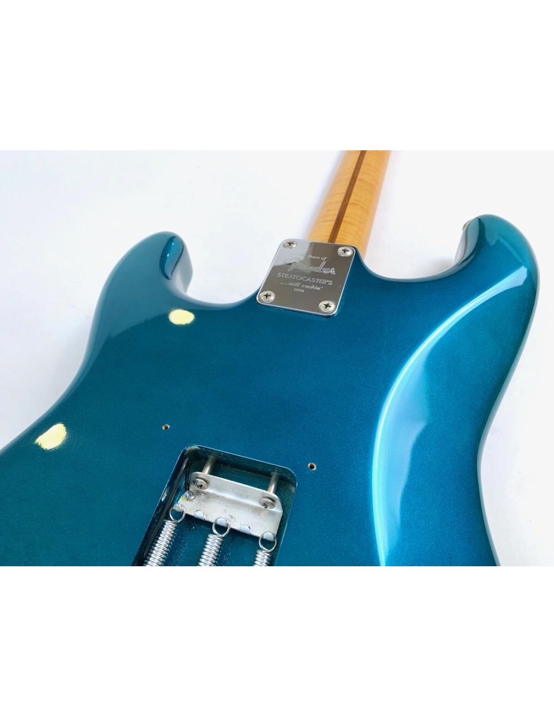 え*む様 □ Fender STRATOCASTER メタリックブルー 1994 USA 1994 Fender Stratocaster Guitar 40TH Anniversary Midnight Blue