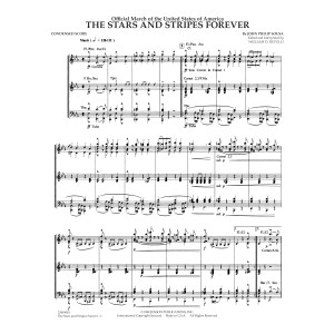The Stars and Stripes Forever - Condensed Score