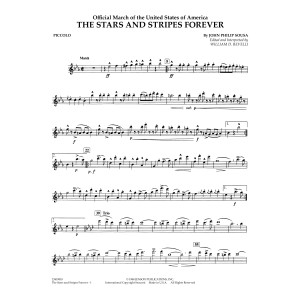 The Stars and Stripes Forever - Piccolo