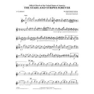 The Stars and Stripes Forever - Eb Clarinet