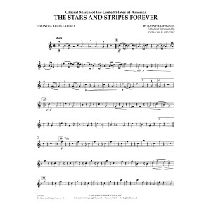 The Stars and Stripes Forever - Eb Contra Alto Clarinet
