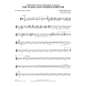 The Stars and Stripes Forever - Bb Contra Bass Clarinet