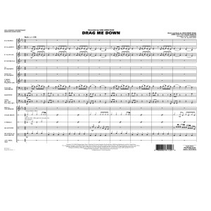 Drag Me Down - Conductor Score (Full Score)