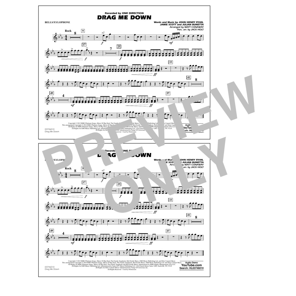 Drag Me Down - Bells/Xylophone