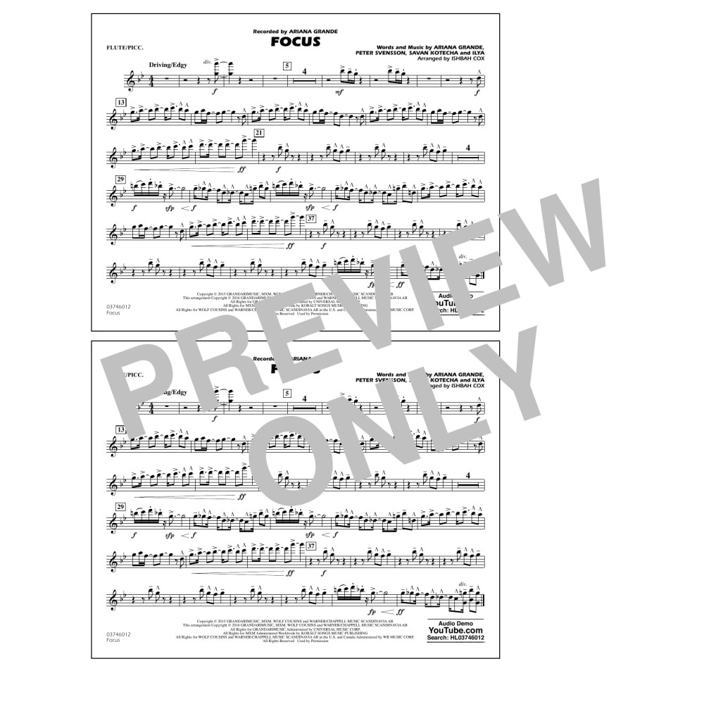 Focus - Flute/Piccolo