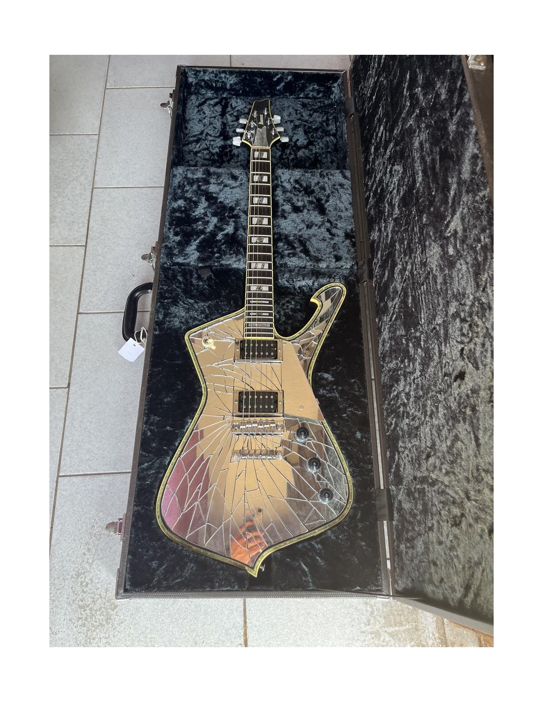 Ibanez Iceman PS1CM Paul Stanley cracked mirror