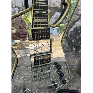 Ibanez Iceman PS1CM Paul Stanley cracked mirror