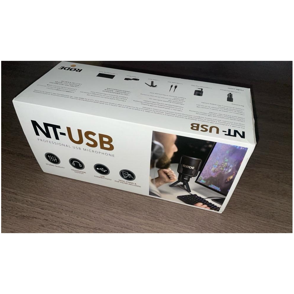 Micrófono Rode NT-USB nunca abierto