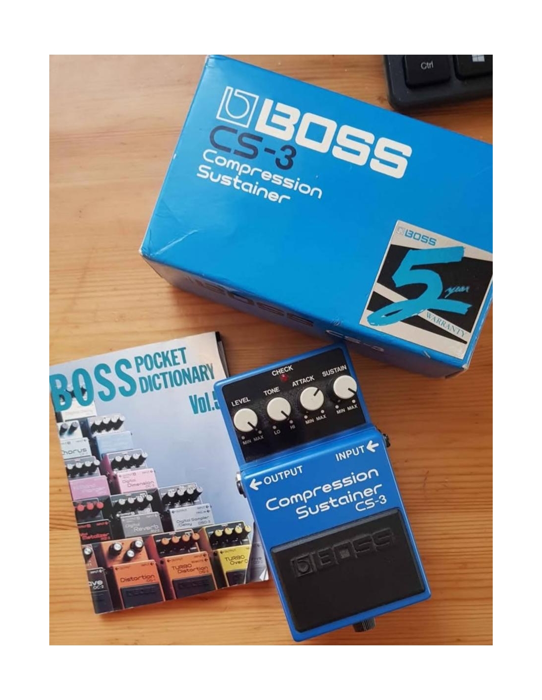 Boss CS-3 - Compression and Sustain Pedal