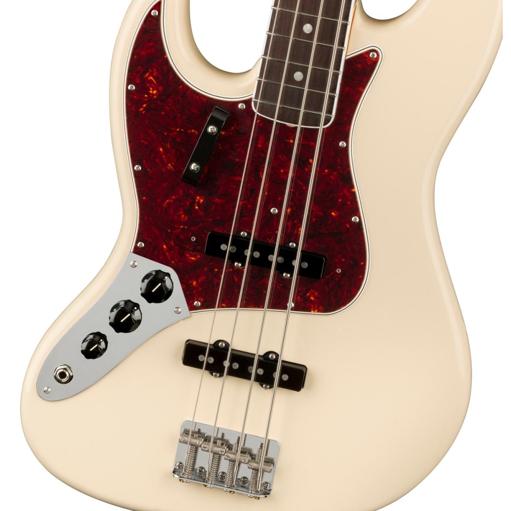 Fender American Vintage II 1966 Jazz Bass pour gaucher - Sunburst 3 couleurs
