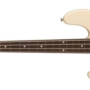 Fender American Vintage II 1966 Jazz Bass pour gaucher - Olympic White
