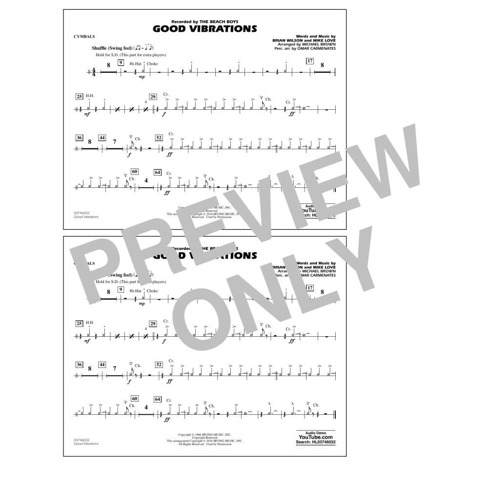 Good Vibrations - Cymbals