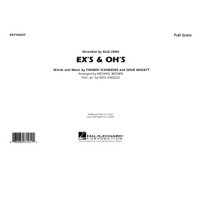 Ex's & Oh's - Conductor Score (Full Score)