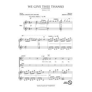 We Give Thee Thanks
