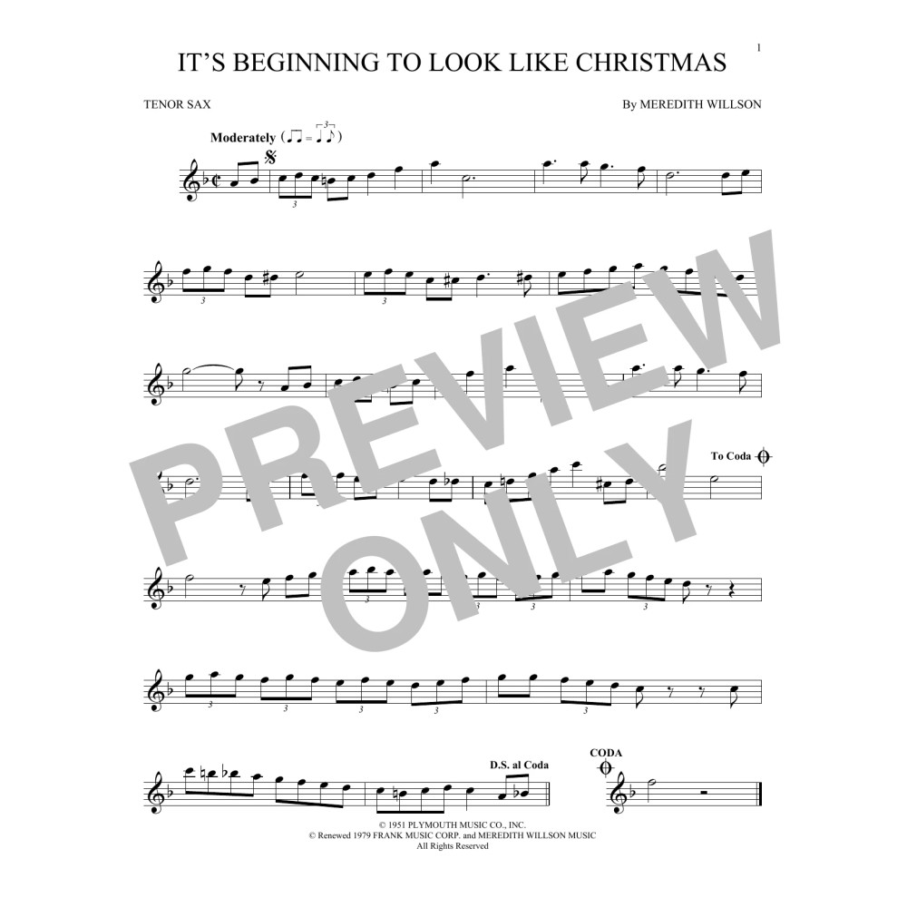It's Beginning To Look Like Christmas