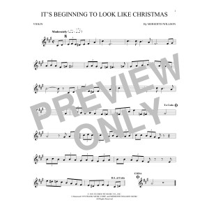 It's Beginning To Look Like Christmas