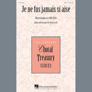 Je Ne Fus Jamais Si Aise