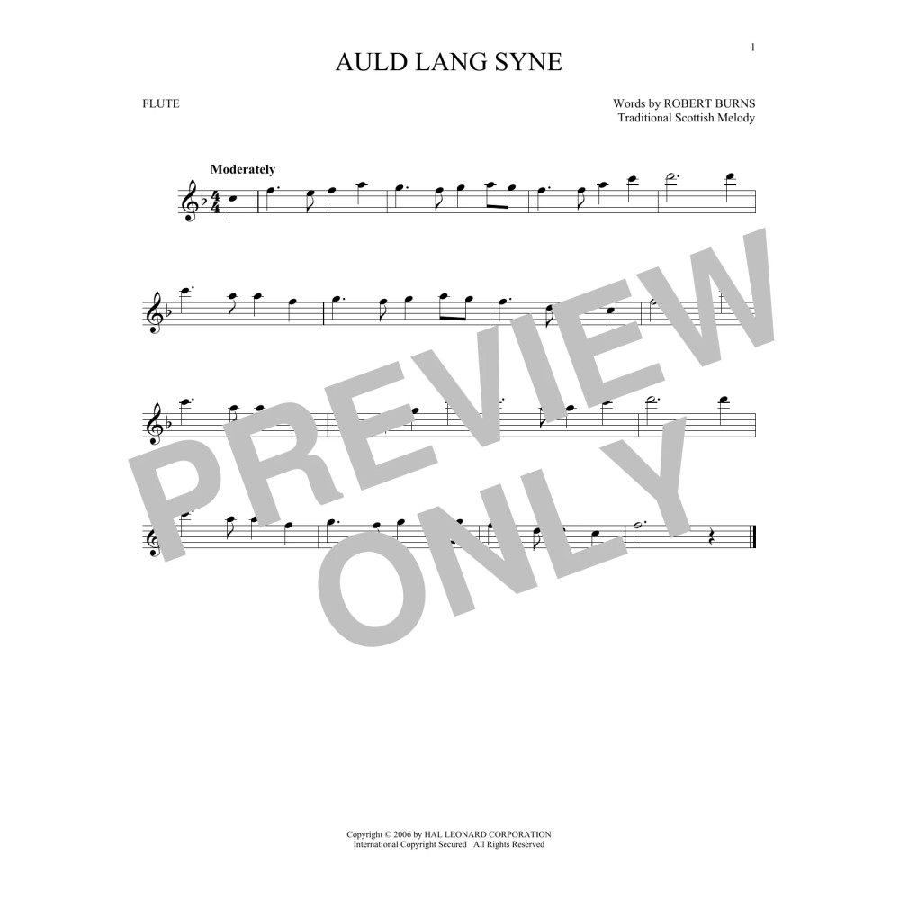 Auld Lang Syne