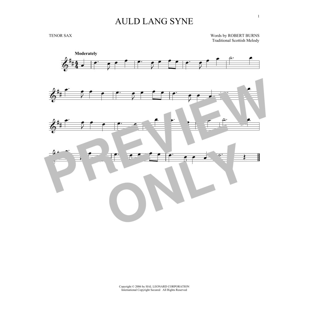 Auld Lang Syne