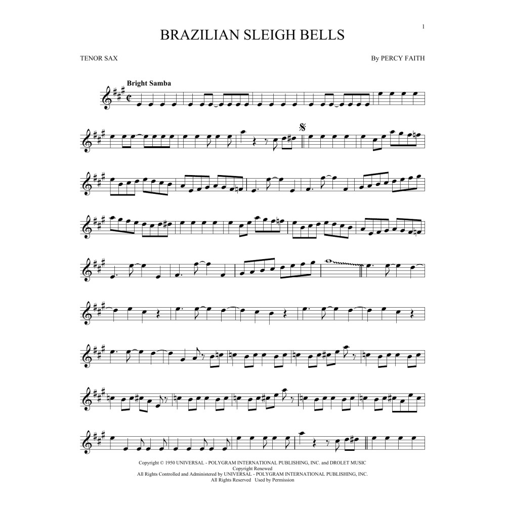 Brazilian Sleigh Bells