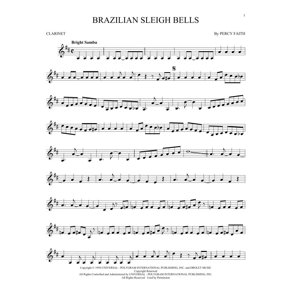 Brazilian Sleigh Bells