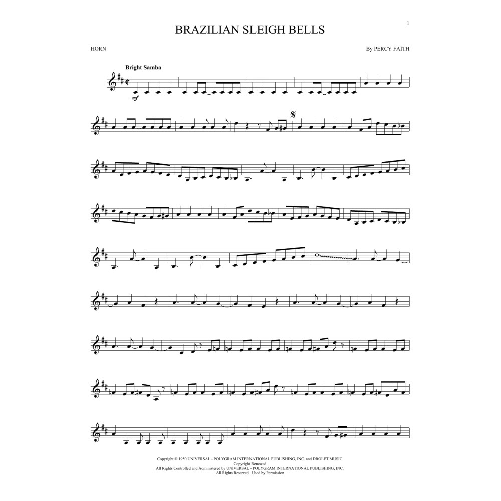 Brazilian Sleigh Bells