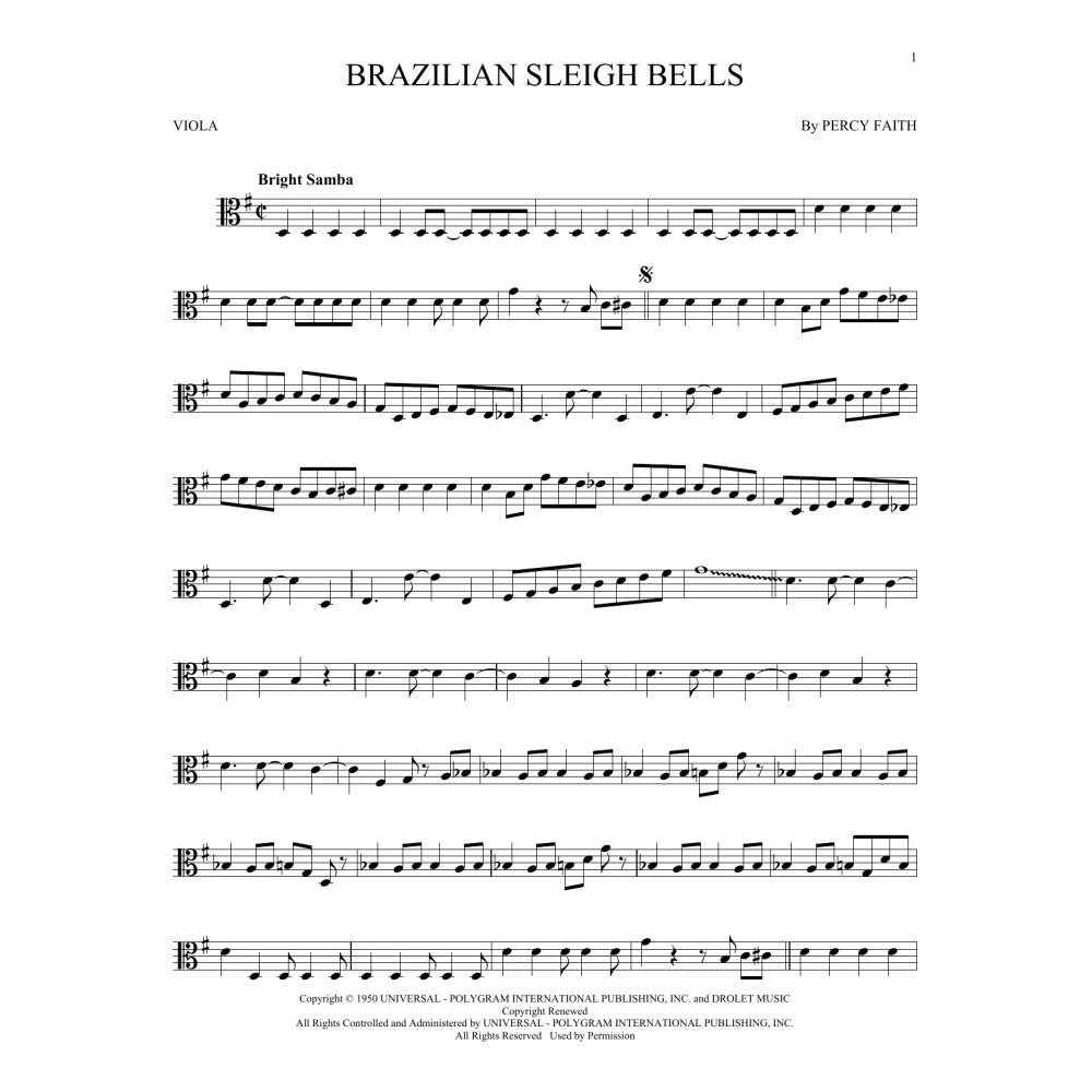 Brazilian Sleigh Bells