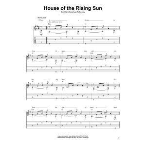 House Of The Rising Sun (arr. Mark Phillips)