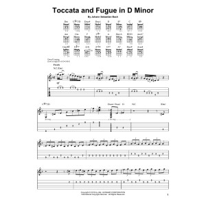 Toccata And Fugue In D Minor (Toccata only)