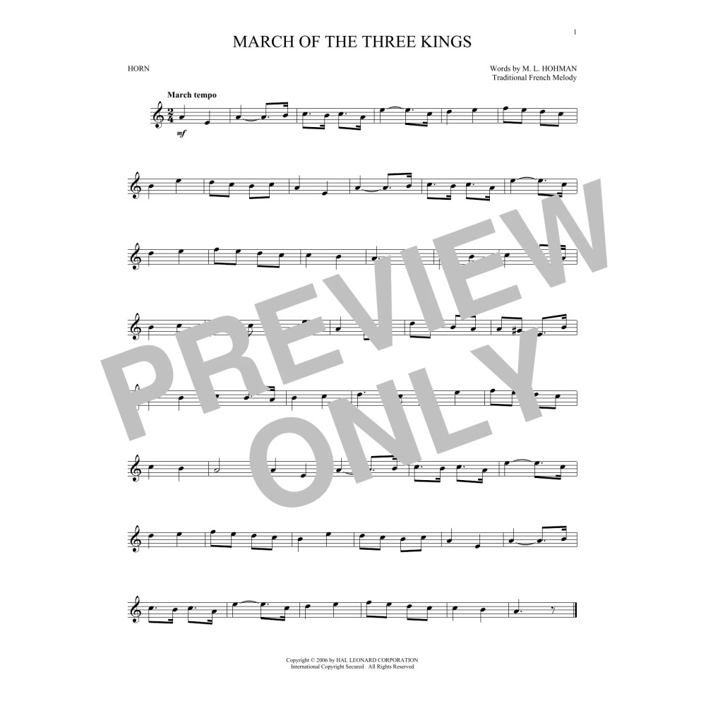March Of The Three Kings