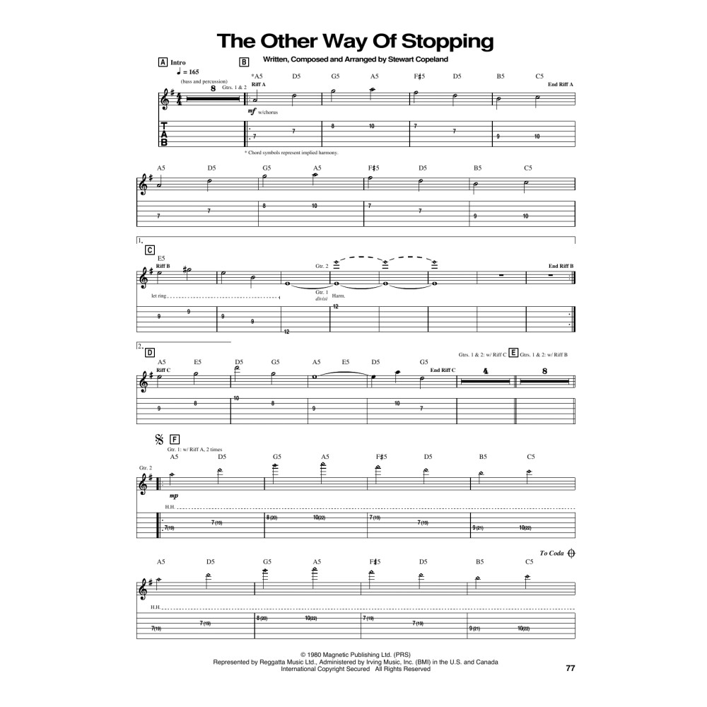 The Other Way Of Stopping