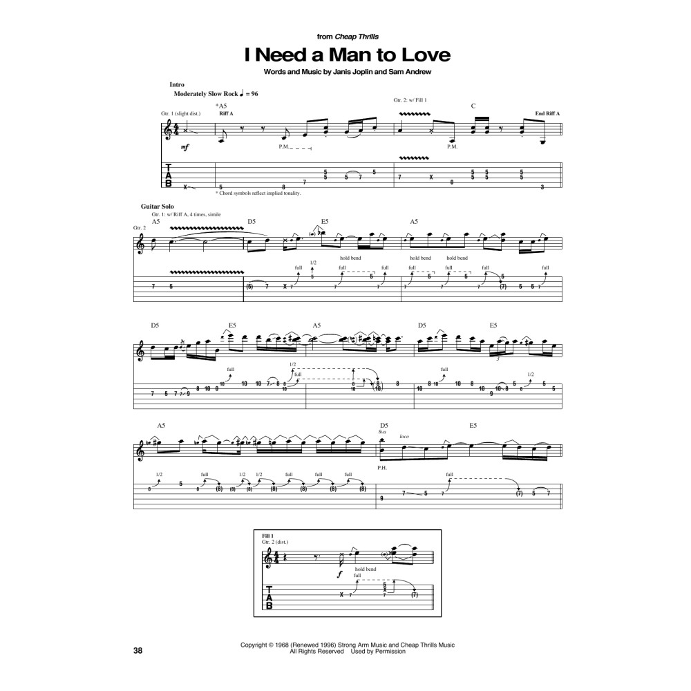 I Need A Man To Love