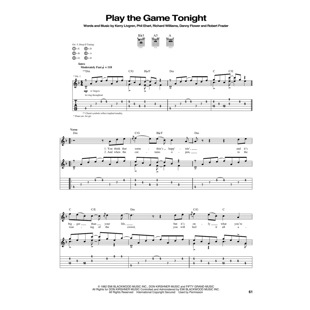 Play The Game Tonight