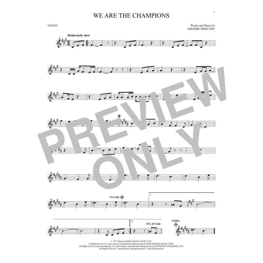 We Are The Champions